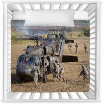 Soldiers Boarding Helicopter Nursery Decor 70352735
