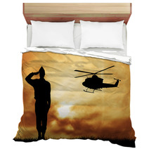 Soldiers Silhouette Bedding 53217009