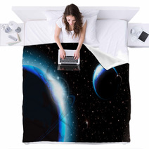 Space Background Blankets 63200200