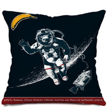Space Monkey Pillows 167639168
