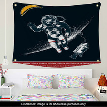 Space Monkey Wall Art 167639168