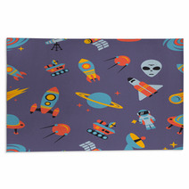 Space Seamless Pattern Rugs 70172237