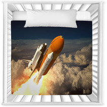 Space Shuttle In The Clouds Nursery Decor 67944490