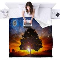 Space Tree Blankets 60652375