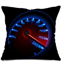 Speedometer 2014. Vector Pillows 58786029