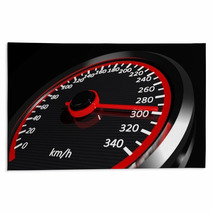Speedometer With Moving Arrow Rugs 54770865