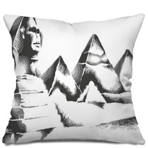 Sphinx And Pyramids Pillows 155464998