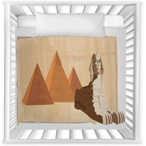 Sphinx And The Pyramids Nursery Decor 35940239