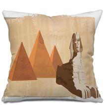 Sphinx And The Pyramids Pillows 35940239
