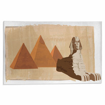 Sphinx And The Pyramids Rugs 35940239
