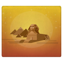 Sphinx Background World Landmark Rugs 108274910