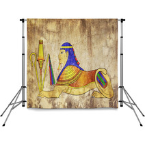 Sphinx  Mythical Creature Of Ancient Egypt Backdrops 26485559