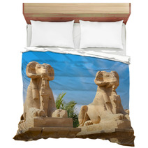 Sphinxes Luxor Egypt Bedding 65225212