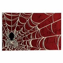 Spider Background—Red Rugs 39000602