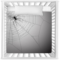 Spiderweb Background Nursery Decor 18301222