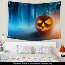 Spooky Halloween Night Wall Art 56512071