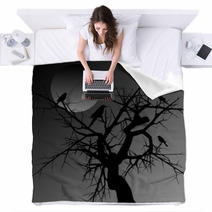 Spooky Tree Blankets 4283057