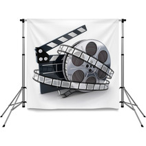 Spool And Film Backdrops 56343585