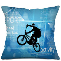 Sport Vector Illustration Pillows 123132310