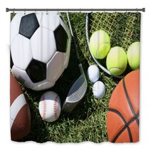 Sports Equipment Bath Decor 4437974