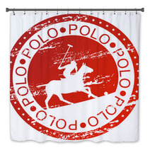 Sports Stamp - Polo Bath Decor 67581503