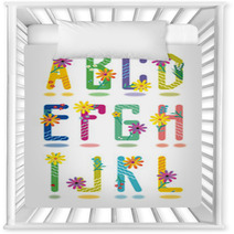 Spring Alphabet Full Set Letters A - L Nursery Decor 3541657