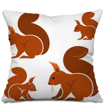 Squirrel Pillows 78830089
