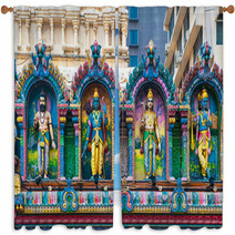 Sri Krishnan Temple Singapore Window Curtains 50980076