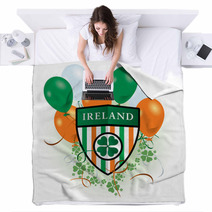 St Patricks Day Celebration Blankets 20455902