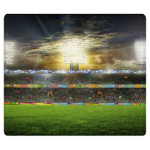 Stadium With Fans Rugs 65621726