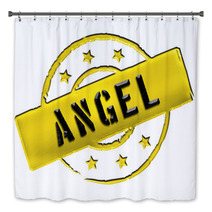 Stamp - ANGEL Bath Decor 42441716