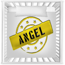 Stamp - ANGEL Nursery Decor 42441716