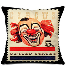 Stamp - Circus Clown Pillows 1042849