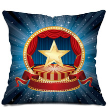 Starburst Circle Stage Pillows 62228249
