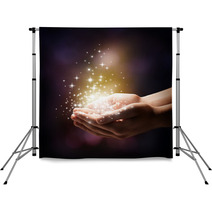 Stardust And Magic In Your Hands Backdrops 56042086