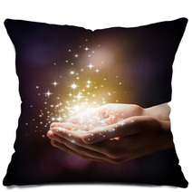 Stardust And Magic In Your Hands Pillows 56042086