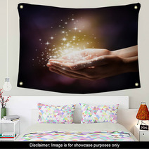 Stardust And Magic In Your Hands Wall Art 56042086