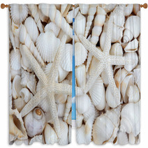 Starfish Lovers Window Curtains 53308513