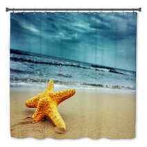 Starfish On The Tropical Beach Bath Decor 9054631