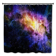 Starry Deep Outer Space Nebual And Galaxy Bath Decor 49383258