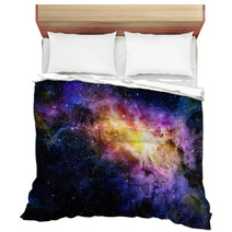Starry Deep Outer Space Nebual And Galaxy Bedding 49383258