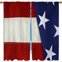 Stars And Stripes Window Curtains 29162645