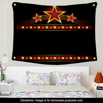 Stars Over Copyspace Wall Art 15943392