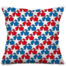 Stars & Stripes Background Pillows 48998021