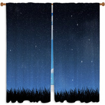 Stars Window Curtains 49587553