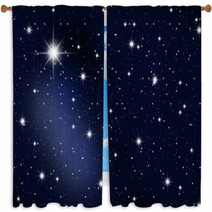 Stars Window Curtains 6712412