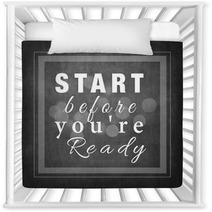 Start Before You Are Ready Nursery Decor 101548458