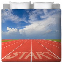 Start On Running Track Bedding 58695755