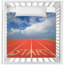 Start On Running Track Nursery Decor 58695755