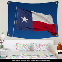 State Flag Of Texas Wall Art 50280909